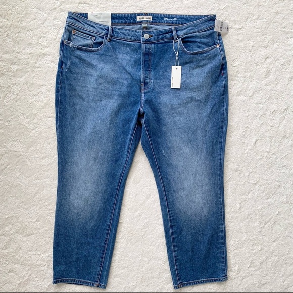 Warp & Weft CDG Paris high rise straight jeans Belle button fly plus size 22W - Picture 1 of 8